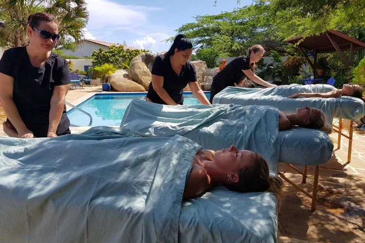 Group Massage in St. Barths — mobile massage delivered island-wide